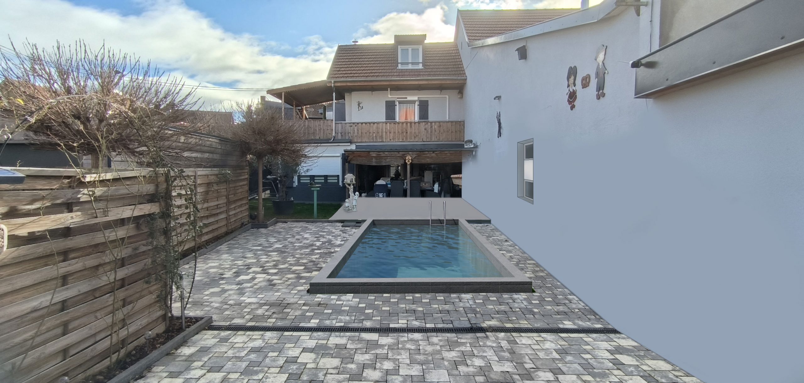 Piscine zone ABF